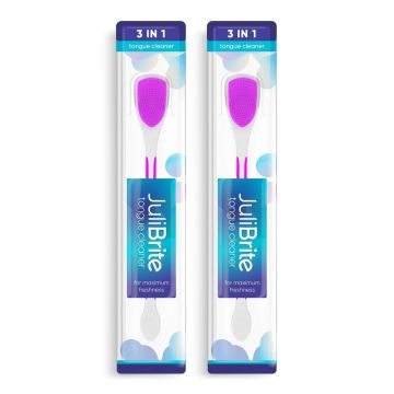 JuliBrite Tunge Renser 2-pakning (Rosa)