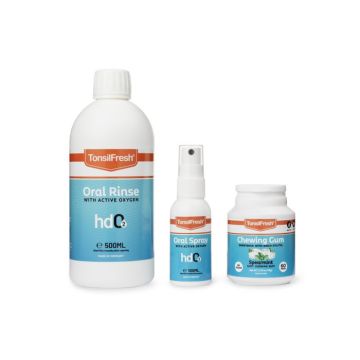 TonsilFresh Kit hjelper mot Tonsil Stones