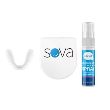 Sova Bundle - tannbeskytter mot tanngnissing + spray