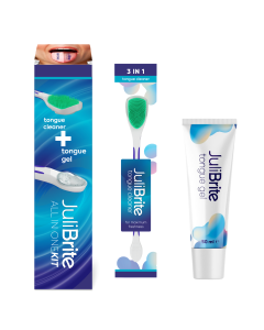 JuliBrite®️ Tongue Cleaning Kit
