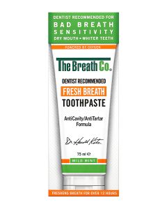 The Breath Co. Toothpaste NO SLS Active Oxygene Cavities Sensitivity