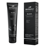 Dentissimo Black Extra Whitening Toothpaste against cavities bright smile natural fluorid